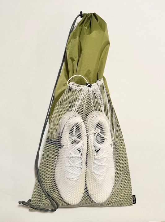 Packable Tennis Bag - Camo Green
